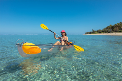 Clear Kayak